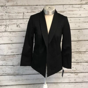 NWT Alfani Petite Black Blazer Sz 2P - Picture 1 of 6
