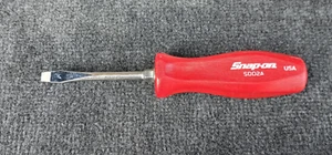 Envío Gratis Snap-on ™ Herramientas NUEVO ROJO Mango Duro 3/16" Cabeza Plana Destornillador SDD2AR - Imagen 1 de 6