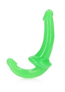 Realrock Strapless Strap-On Glow In The Dark Dildo - Picture 1 of 13