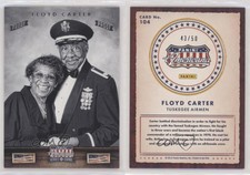 2012 Panini Americana Heroes & Legends Silver Proof /50 Floyd Carter #104
