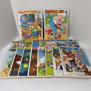 Lot of 18 Golden Puzzle Frame Tray Puzzles Mixed Companies 1982-1994 - Picture 1 of 19