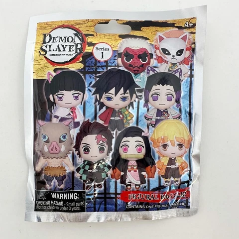Demon Slayer Kimetsu No Yaiba Series 1 Collectors Bag Clip - YOU CHOOSE!! Cover