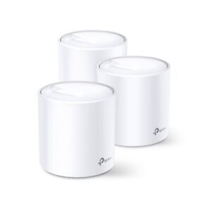 TP-Link Deco X60 Wi-Fi 6 AX3000 Whole-Home Mesh Wi-Fi System, 3-Pack 
