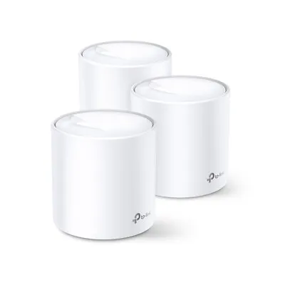 TP-Link Deco X60 Wi-Fi 6 AX3000 Whole-Home Mesh Wi-Fi System, 3-Pack  • 147.89$