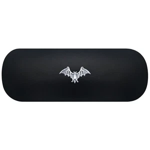 Estuche rígido de murciélago plateado vampiro lectura espectáculo estuche gótico regalo de cumpleaños - Imagen 1 de 4