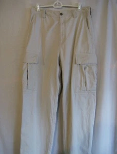 Abercrombie Fitch Cargo Pants Reliable Outdoor Goods Size 30R - Picture 1 of 3