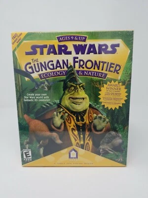 Star Wars The Gungan Frontier PC Game Big Box New Sealed  - Image 1 of 3