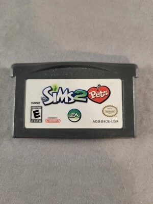 Sims 2 Pets, GBA, Loose, Authentic! - Image 1 of 2
