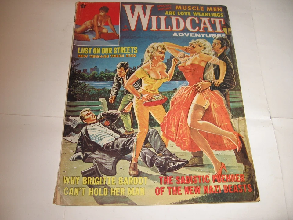 "WILDCAT ADVENTURES" Vol.4 #6 Sept.'63 -The Sadistic Fuehrer of the Nazi Beasts! - Image 1 of 1