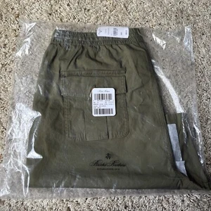 NEW Men’s Brooks Brothers Casual Shorts Green Mens Large NWT Retail $89 - Picture 1 of 5