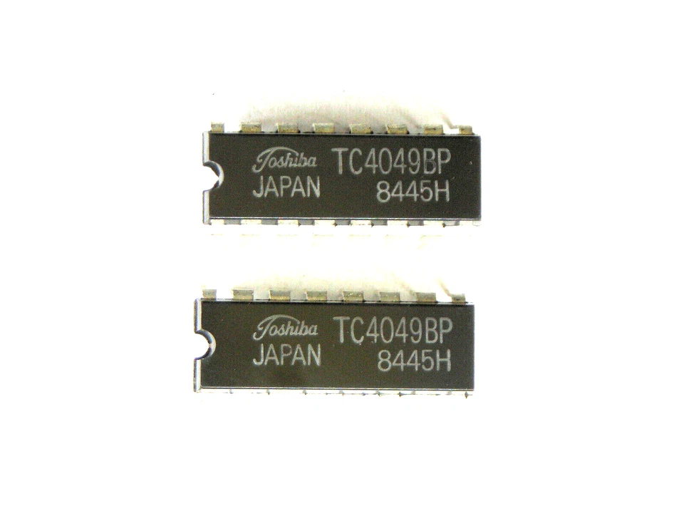 TC4049BP  "Original" Toshiba  16P DIP CMOS IC  1  pc - Image 1 of 1