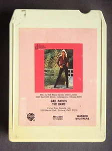 Gail Davies (The Game) 8 Track Tape (Country)(1980) - Picture 1 of 4