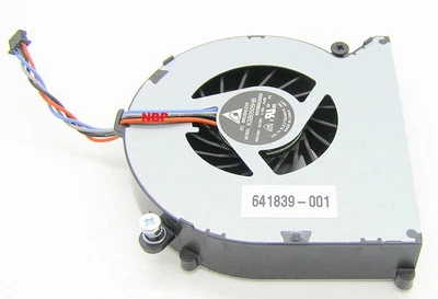 New Genuine HP EliteBook 8460p 8460w CPU Cooling Fan 641839-001 6033B0024002 - Image 1 of 2