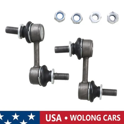 Un paquete de 2 eslabones estabilizadores de barra estabilizadora delantera para Subaru Forester Tribeca Crosstrek Foto 1 de 4