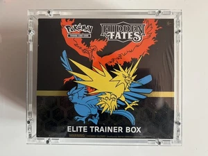 Pokemon Hidden Fates Elite Trainer Box ETB Englisch Sealed Acryl Case NEU & OVP  - Bild 1 von 6