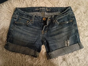 American Eagle Jeansshorts Gr. 4 Top Zustand Distressed - Bild 1 von 5