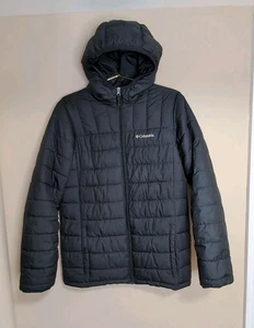 Columbia Kids Powder Lite Winter Puffer Jacket Hooded Size Youth XL Boys 18/20 - Picture 1 of 7