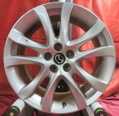 2014 - 2015 14-15 MAZDA 6 WHEEL 19x7-1/2  10 Spoke Polished 9965 04 VERY NICE #1 Foto 1 de 4