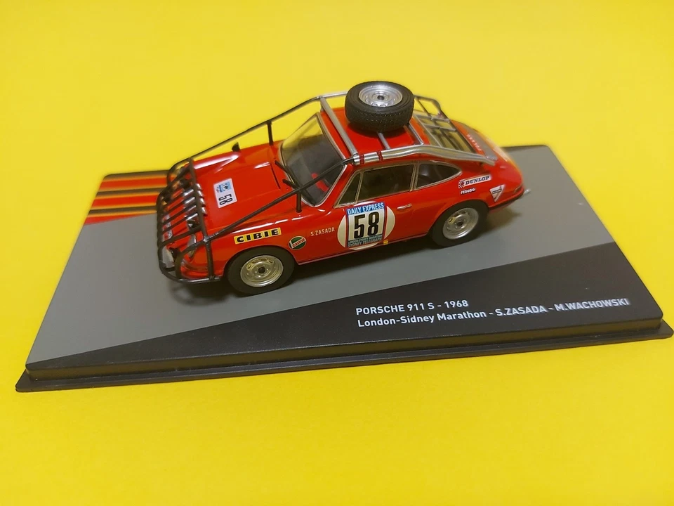 die Cast 1.43 Cast Porsche 911 S-1968 - Immagine 1 di 4