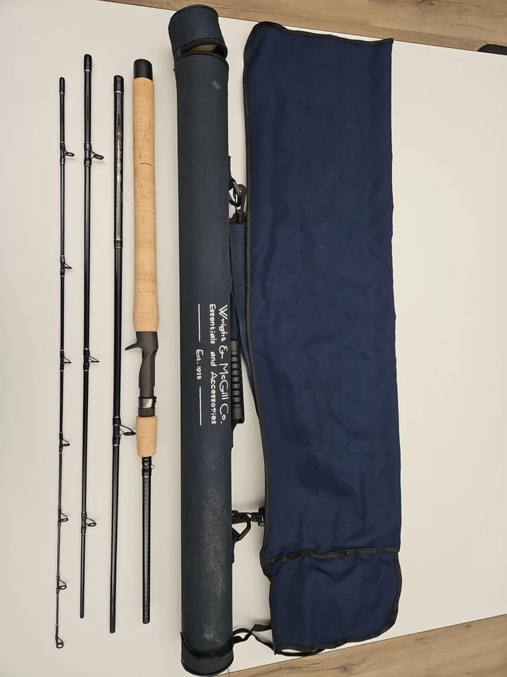 Wright & McGill WME MDR 90C-4 9' Casting Rod Graphite Medium Power Fast Action - Image 1 of 4