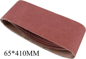 Silverline 65mm x 410mm Sanding Belts 120 Grit Pack of 5 NEW Free Delivery - Picture 1 of 4