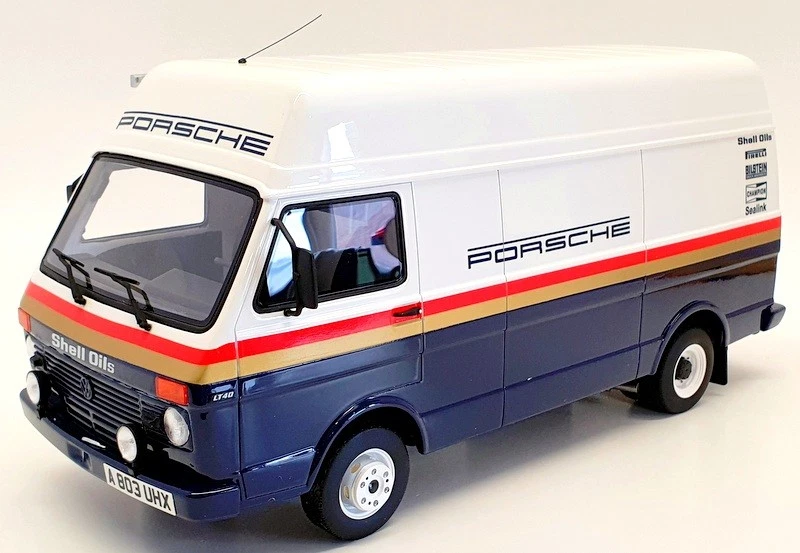 Otto Mobile 1/18 Scale OT907 - Volkswagen LT35 Van Porsche Assistance 1985 - Image 1 of 4