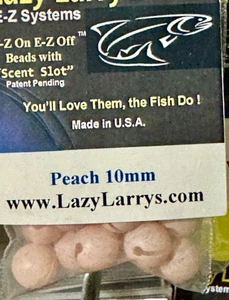 Lazy Larry's E-Z Systems 10 mm Peach, Easy Change Beads - Bild 1 von 1
