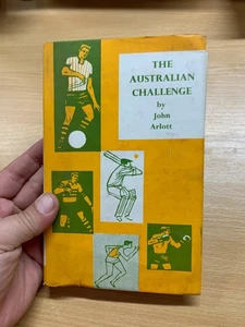 1963 "THE AUSTRALIAN CHALLENGE" CRICKET JOHN ARLOTT SPORTSMAN CLUB HB BOOK (P3) - Picture 1 of 14