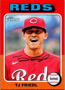 Topps Heritage #336 TJ Friedl 2024 - Imagen 1 de 2