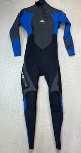 Quiksilver Wetsuit Syncro 3:2mm Blue Black Full Body Wetsuit Size Men LT - Picture 1 of 12