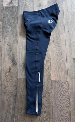 Medias de ciclismo acolchadas forradas de lana Pearl Izumi negras reflectantes talla S nuevas sin etiquetas Foto 1 de 4