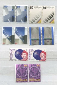 NEDERLAND. Lot of 12, 1985 & 1992 MNG POSTAGE STAMPS #A12 - Picture 1 of 5