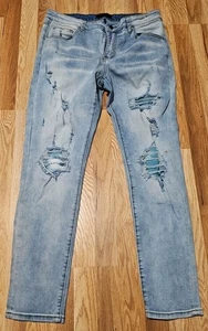 Amiri Herren Skinny Jeans blau Distressed Denim, Größe 36 - Bild 1 von 6