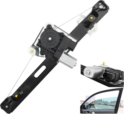 Window Regulator w/ Motor Rear Left For 06-11 BMW E91 323i 325xi 328i 330i 335xi - Image 1 of 4