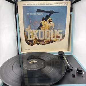 EXODUS - MOTION PICTURE SOUNDTRACK 1960 Lp Album Jewish ERNEST GOLD VG+ - Picture 1 of 4