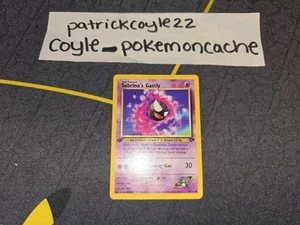Sabrina's Gastly 1st Edition Common Gym Challenge 97/132 Heavily Played - Picture 1 of 20