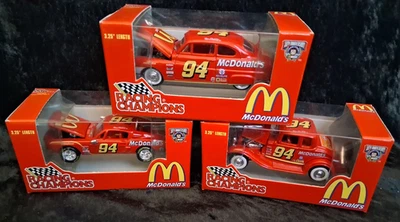 Lote de 3 Racing Champions Die Cast McDonalds #94 -3 1/4" de comprimento novo na embalagem - Imagem 1 de 4