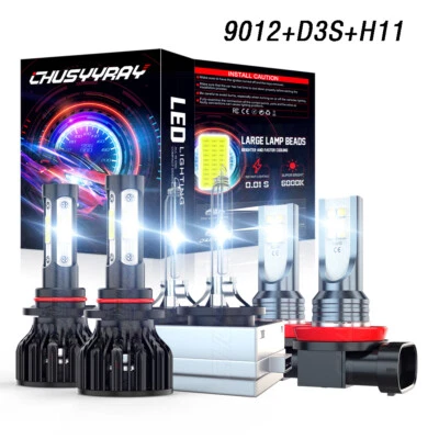 Faro LED HID haz alto/bajo + bombilla antiniebla para Buick Envision 2016 2017-2020 Foto 1 de 4