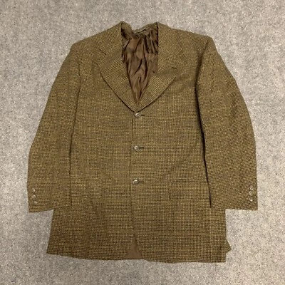 Chaqueta Blazer Ermenegildo Zegna Suave 3 Botones Hombre’s Talla 50 40 100% Lana Foto 1 de 4