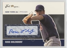 2007 Just Minors Just Auto Black Auto /25 Ross Ohlendorf #JA-34 Auto