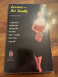 Taschenbücher für Erwachsene Sleaze 1960 Luscious But Deadly Merritt Sex - Bild 1 von 2