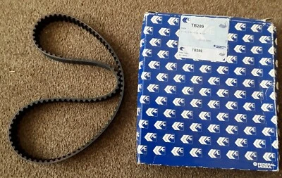 Cinturón de sincronización de cámara Mazda 121 323 MX3 Demio Kia Pride Rio Mentor Shuma TB289 - Imagen 1 de 4