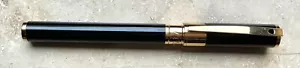 LAGERBEREINIGUNG! S.T. DUPONT Rollerball, schwarz mit goldenem Klipp - Bild 1 von 2