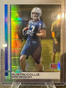 Topps Finest Gold Refractor 2009/75 Austin Collie #93 Indianapolis Colts SP - Imagen 1 de 2