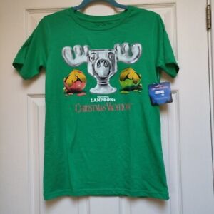 Nowy z metką National Lampoon's Boże Narodzenie Wakacje T-shirt Junior's Small Graphic T-shirt