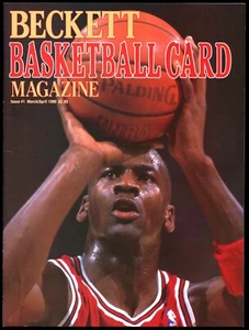 Michael Jordan März April 1990 Beckett Basketball Monatsmagazin #1 - Bild 1 von 2