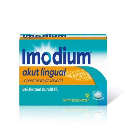 JOHNSON & JOHNSON GMBH (OTC) 3x IMODIUM akut lingual Schmelztabletten 12 St PZN: 1689854