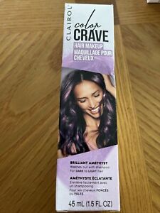 Clairol Color Crave Temporary Color Hair Makeup Brilliant Amethyst NEW 5