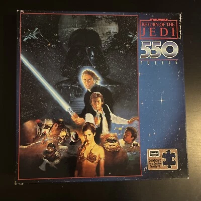 Rompecabezas Star Wars El Retorno del Jedi 550 piezas sellado de fábrica Foto 1 de 2