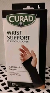 Curad Wrist Compression Support Elastic Pull-Over - Large - Picture 1 of 4